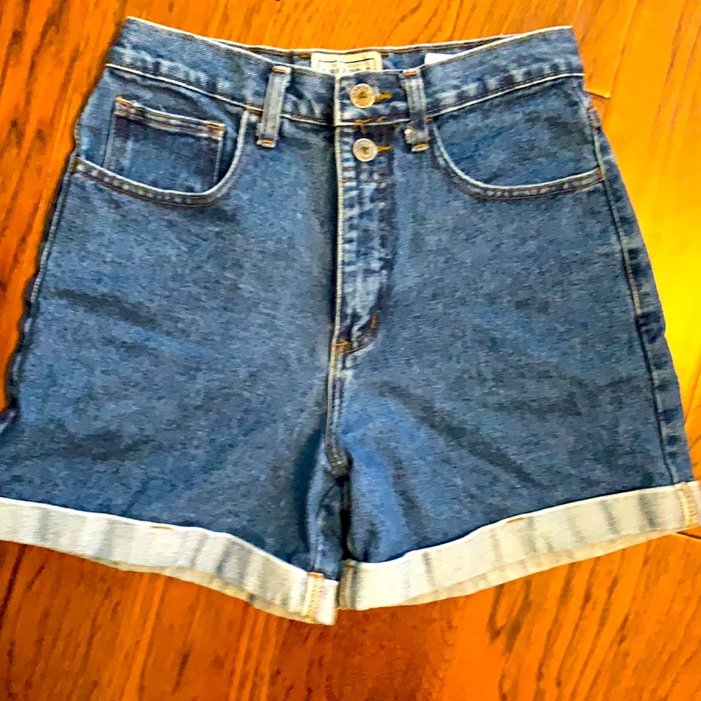 Arizona womens high rise Jean shorts